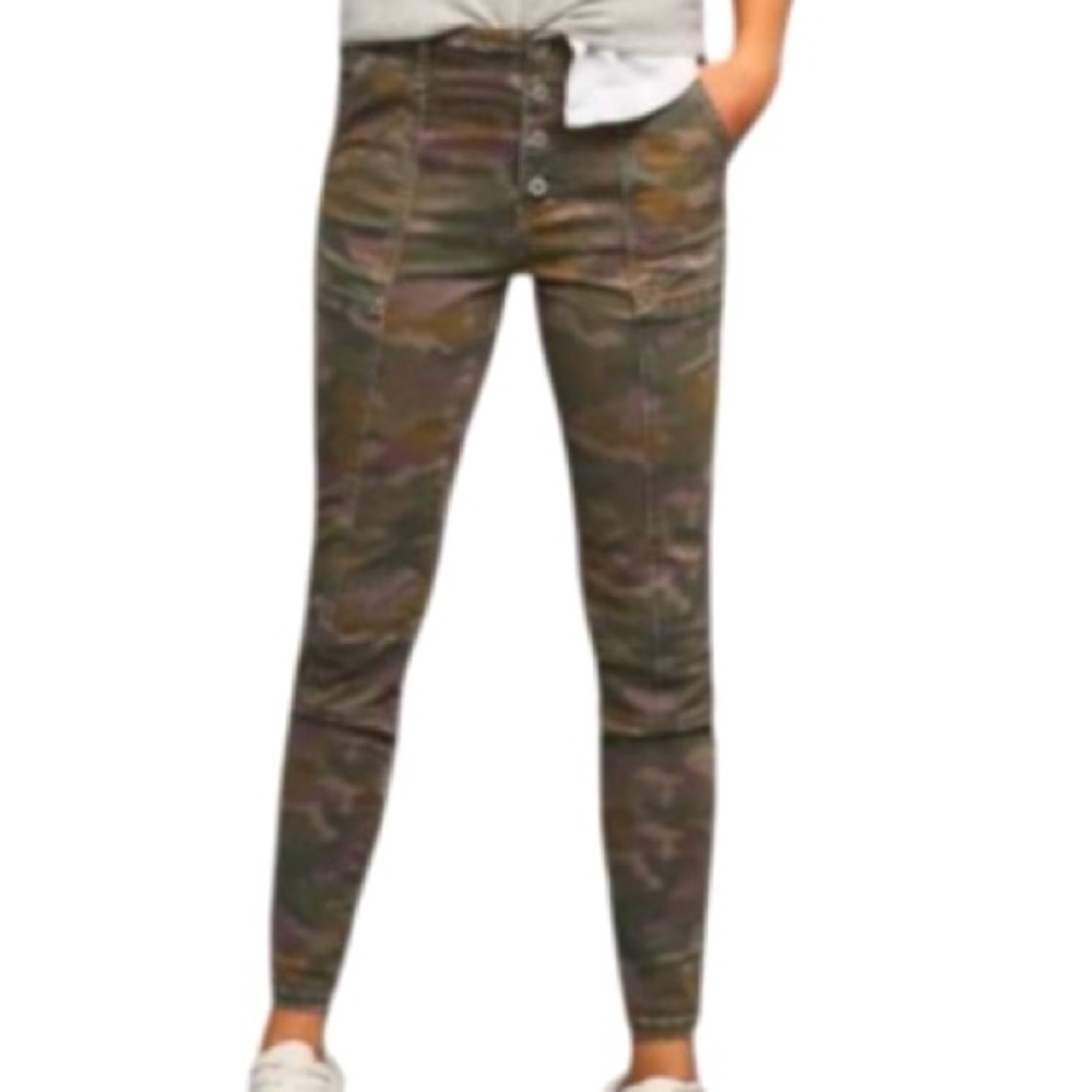 Anthropologie Jefferson Slim Camo